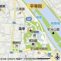 京都府宇治市宇治蓮華114周辺の地図