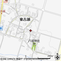 兵庫県加東市東古瀬周辺の地図