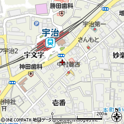 伊藤久右衛門 JR宇治駅前店茶房周辺の地図
