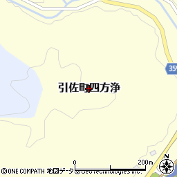 静岡県浜松市浜名区引佐町四方浄周辺の地図