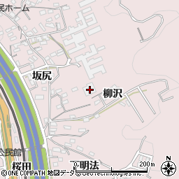 愛知県岡崎市本宿町柳沢5周辺の地図