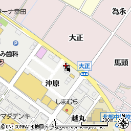 コスモセルフピュア幸田ＳＳ周辺の地図