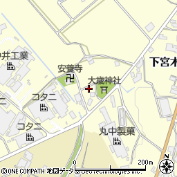 兵庫県加西市下宮木町720周辺の地図