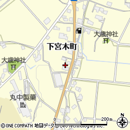 兵庫県加西市下宮木町494周辺の地図