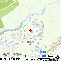 滋賀県甲賀市信楽町勅旨2372周辺の地図