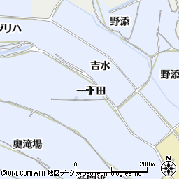 愛知県新城市川田（一丁田）周辺の地図