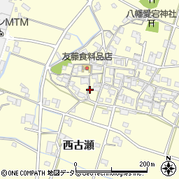 兵庫県加東市西古瀬周辺の地図
