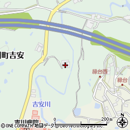 兵庫県三木市吉川町吉安287周辺の地図