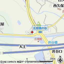 兵庫県川辺郡猪名川町広根奥ノ谷12-2周辺の地図
