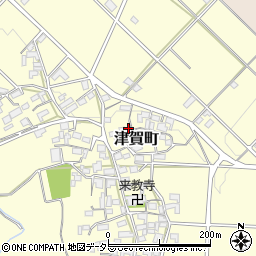 三重県鈴鹿市津賀町1390周辺の地図