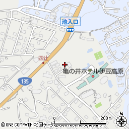 伊豆コーカエン株式会社　本社周辺の地図