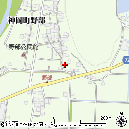 兵庫県たつの市神岡町野部209周辺の地図