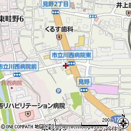 米田第一ビル周辺の地図