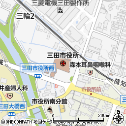 〒669-1300 兵庫県三田市（以下に掲載がない場合）の地図