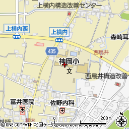 たつの市立神岡小学校周辺の地図