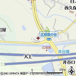 兵庫県川辺郡猪名川町広根奥ノ谷13周辺の地図