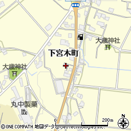 兵庫県加西市下宮木町506周辺の地図