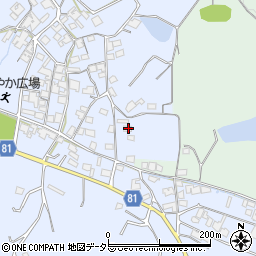 兵庫県加西市西長町929-2周辺の地図