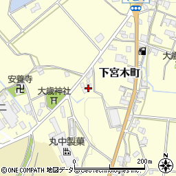 兵庫県加西市下宮木町576周辺の地図