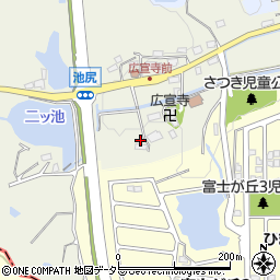 兵庫県三田市池尻414周辺の地図
