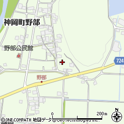 兵庫県たつの市神岡町野部209-1周辺の地図