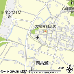 兵庫県加東市西古瀬525周辺の地図