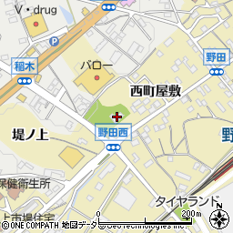 龍田寺周辺の地図