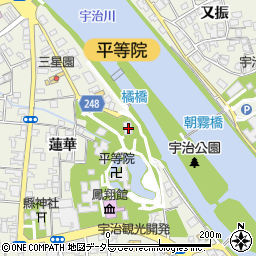 京都府宇治市宇治蓮華116周辺の地図