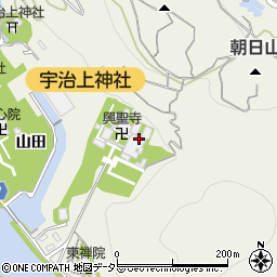 京都府宇治市宇治山田27周辺の地図