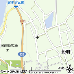 静岡県浜松市天竜区船明292周辺の地図