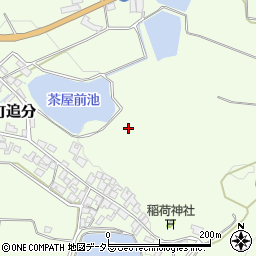 兵庫県たつの市神岡町追分周辺の地図
