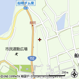 静岡県浜松市天竜区船明280周辺の地図