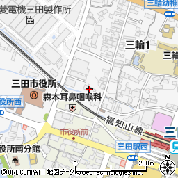 ドルチェグラン三田周辺の地図