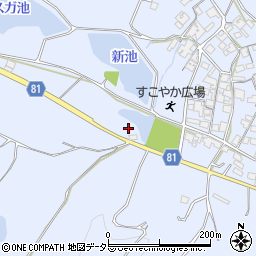 兵庫県加西市西長町1085周辺の地図