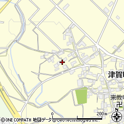三重県鈴鹿市津賀町1493周辺の地図