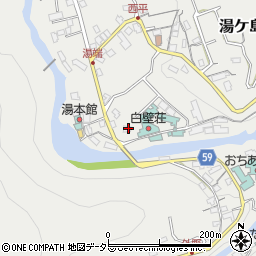 静岡県伊豆市湯ケ島1601周辺の地図