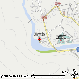 静岡県伊豆市湯ケ島1650周辺の地図