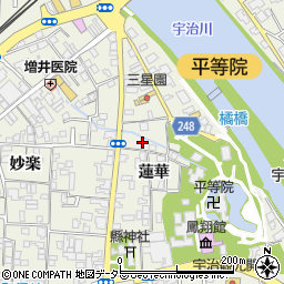 京都府宇治市宇治蓮華98-8周辺の地図