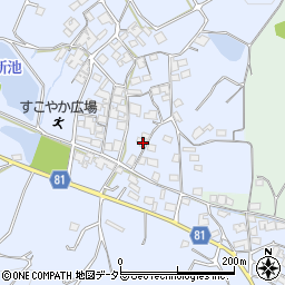 兵庫県加西市西長町921周辺の地図