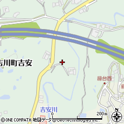 兵庫県三木市吉川町吉安289周辺の地図
