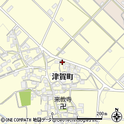 三重県鈴鹿市津賀町1384周辺の地図