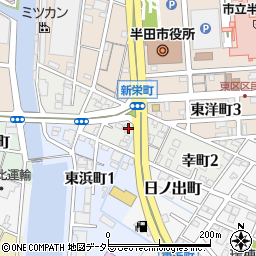 愛知県半田市幸町周辺の地図