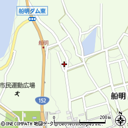 静岡県浜松市天竜区船明274周辺の地図