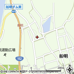 静岡県浜松市天竜区船明266周辺の地図
