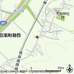 滋賀県甲賀市信楽町勅旨590周辺の地図