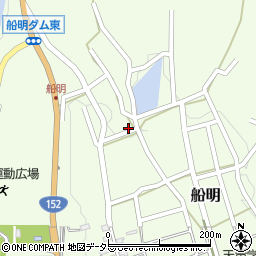 静岡県浜松市天竜区船明265周辺の地図