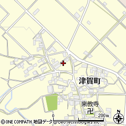 三重県鈴鹿市津賀町4周辺の地図