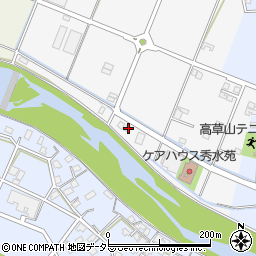 静岡県焼津市関方96周辺の地図