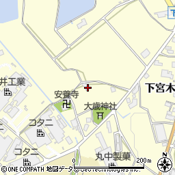 兵庫県加西市下宮木町737周辺の地図