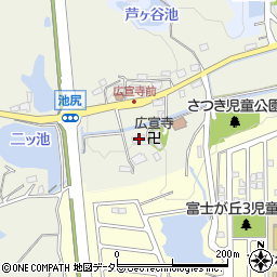 兵庫県三田市池尻416周辺の地図